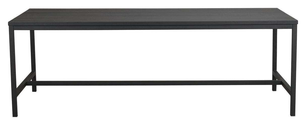 Everett Dining Table - Black Ash, 180x100