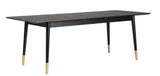 Fenwood Dining Table 180x90/260, Black