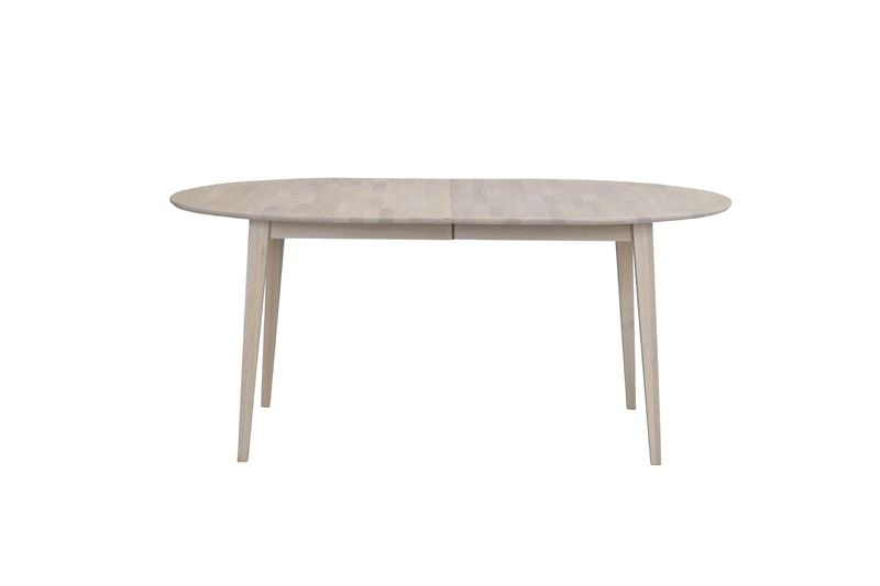 Filippa Oval Dining Table, White Pigment Oak, 170x105