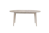 Filippa Oval Dining Table, White Pigment Oak, 170x105