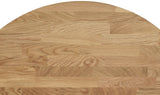 Filippa Oval Dining Table - Oiled Oak, 170x105