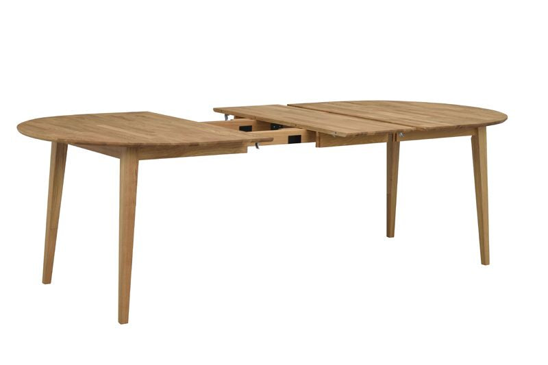 Filippa Oval Dining Table - Oiled Oak, 170x105