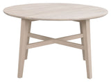 Filippa Coffee table - White pigment, Ø90