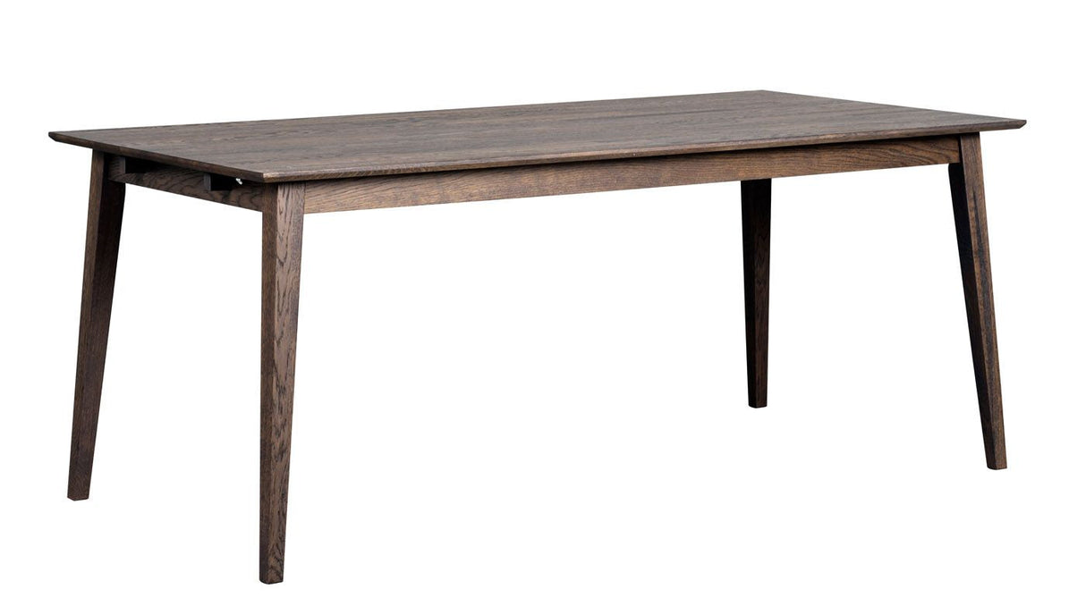 Filippa Dining table - Brown brushed oak - 180x90