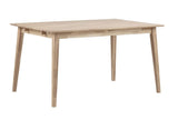 Filippa Dining table - White pigment oak 140x90