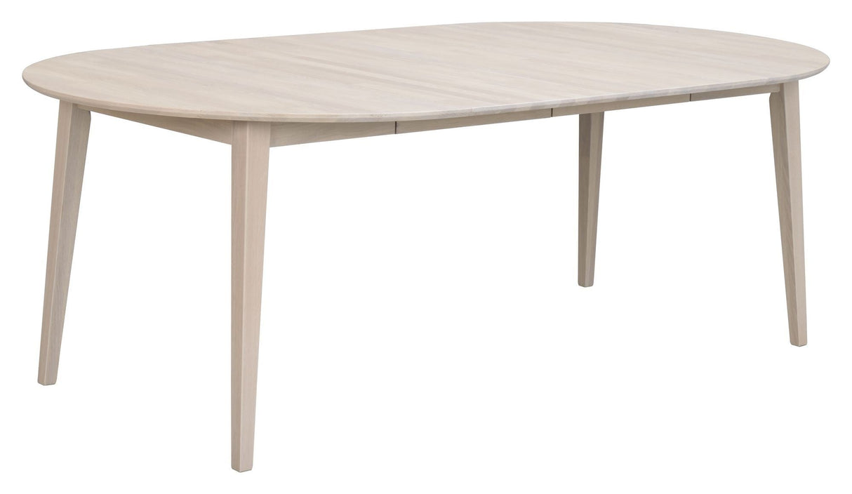 Filippa Dining table - White pigment, Ø120/Ø165