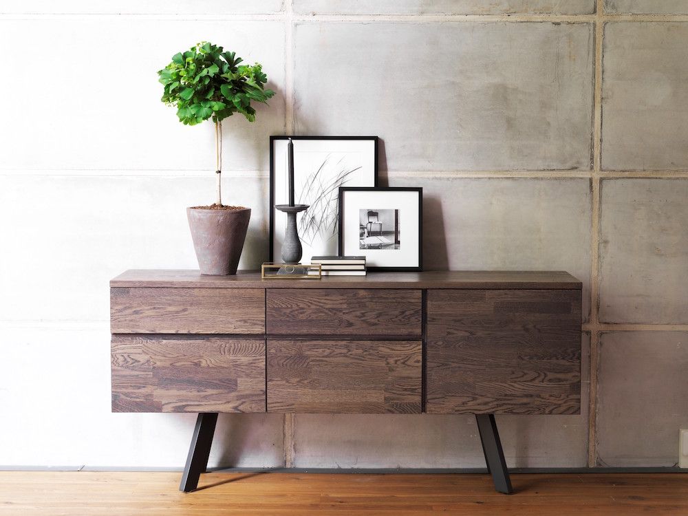 Fred Sideboard, brushed stained oak