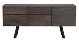 Fred Sideboard, brushed stained oak