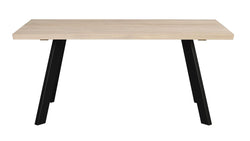 Fred Dining table, White washed oak