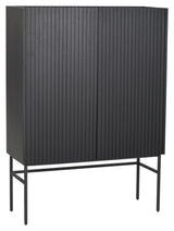 Halifax Wine Cabinet, Black