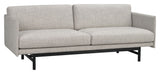 Hammond Sofa, Gray/black oak