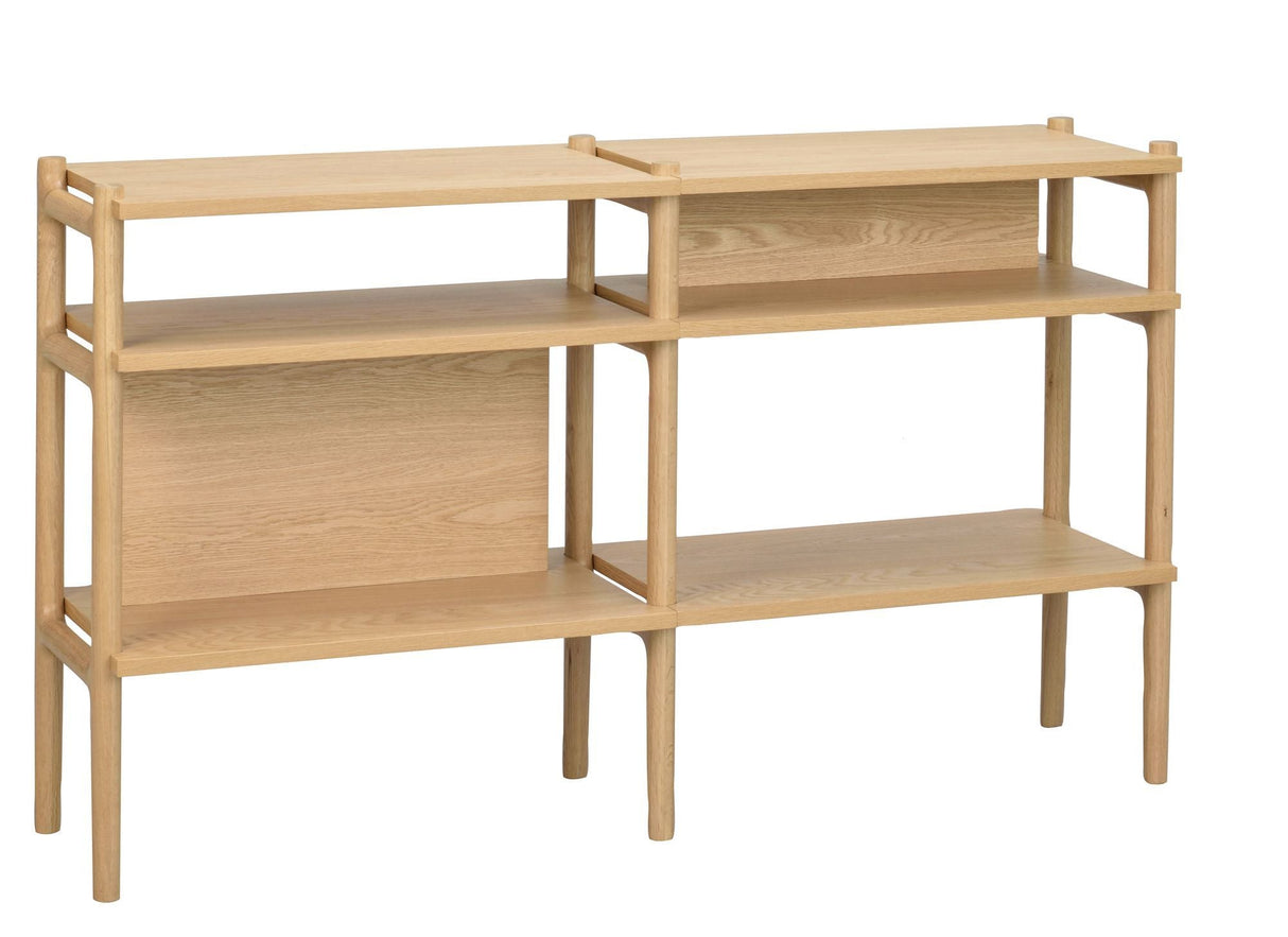 Holton Shelf, Veneer/Oak, 140x80