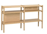 Holton Shelf, Veneer/Oak, 140x80