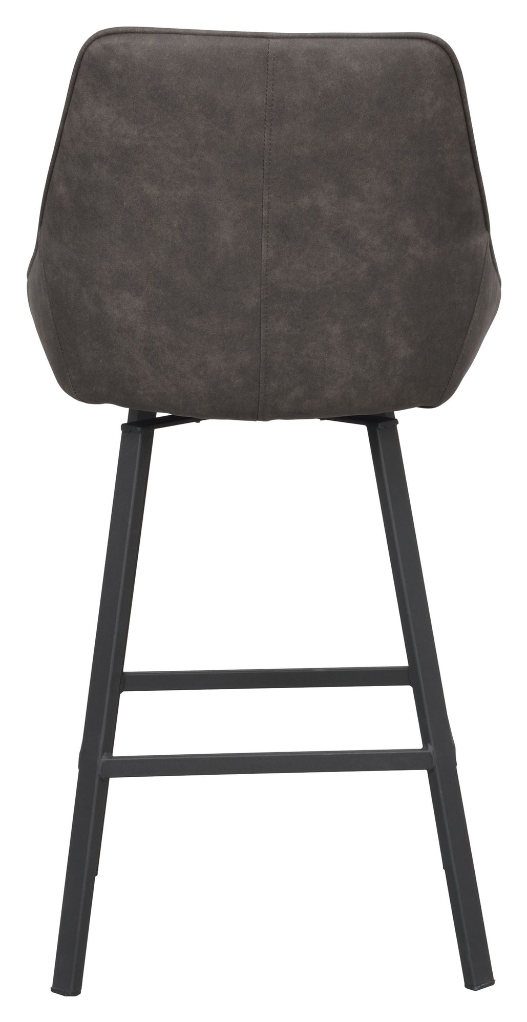 Alison, bar stool - gray/black