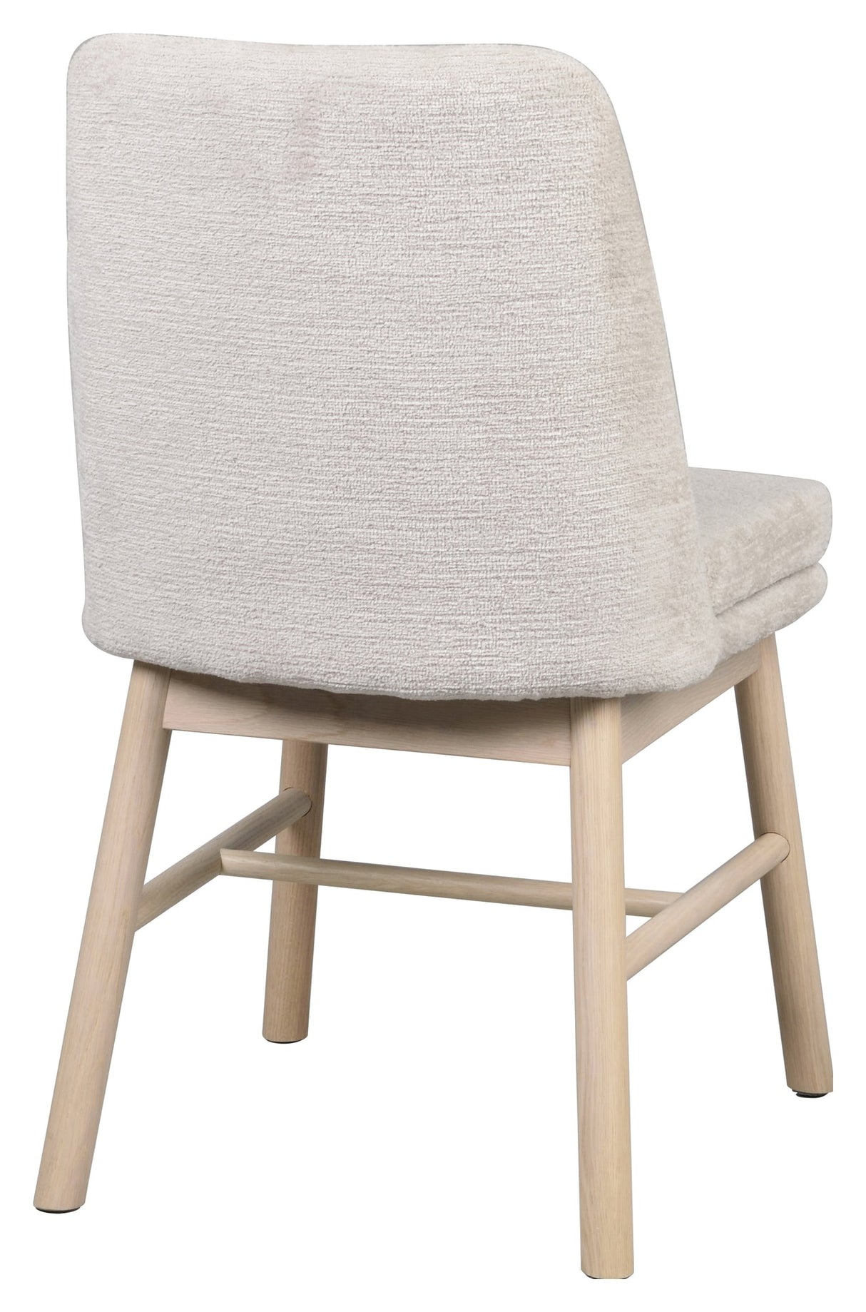 Amesbury, dining chair - light beige/light oak