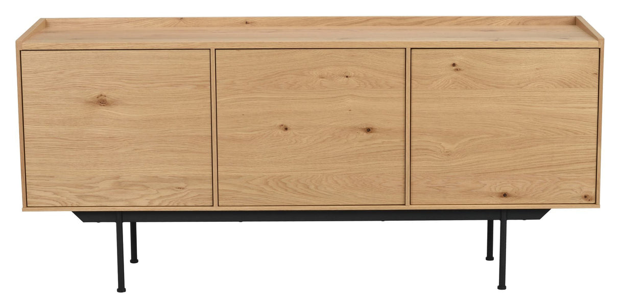 Brewerton Sideboard - Oak/Black