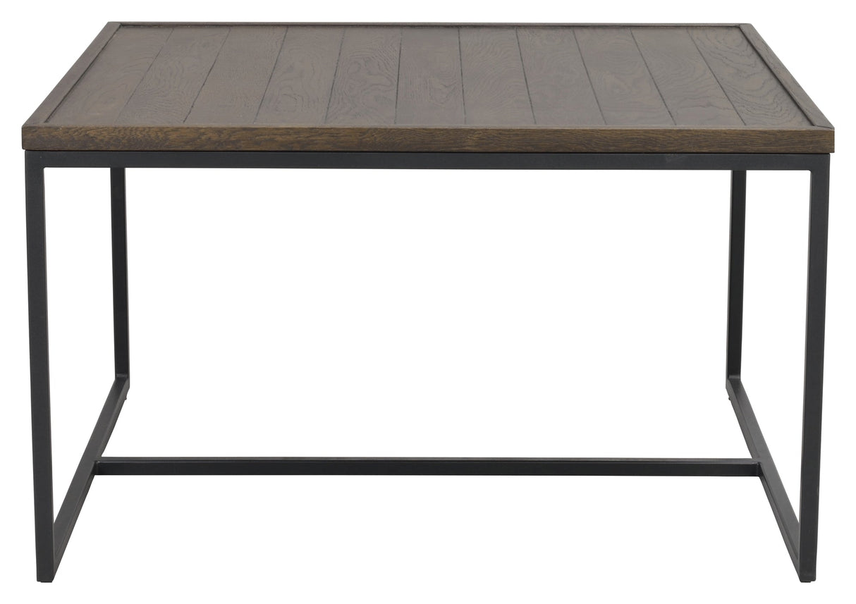 Deerfield, coffee table 80x80 - brown/oak