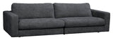 Duncan, 3-pers. Sofa - dark gray