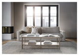 Duncan Sofa 3-seater, Light gray fabric