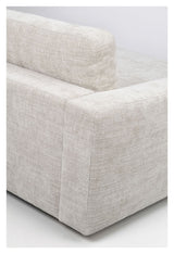 Duncan Sofa 3-seater, Light gray fabric