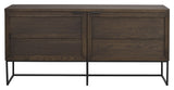 Everett, sideboards - oak/black