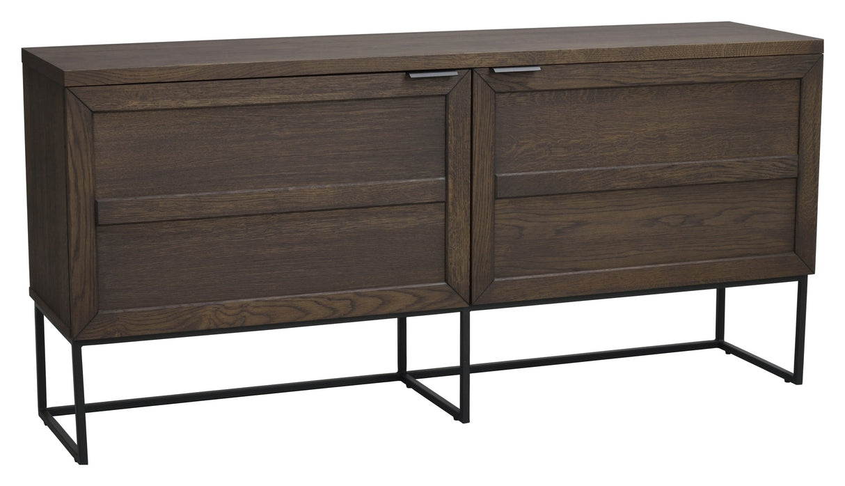 Everett, sideboards - oak/black