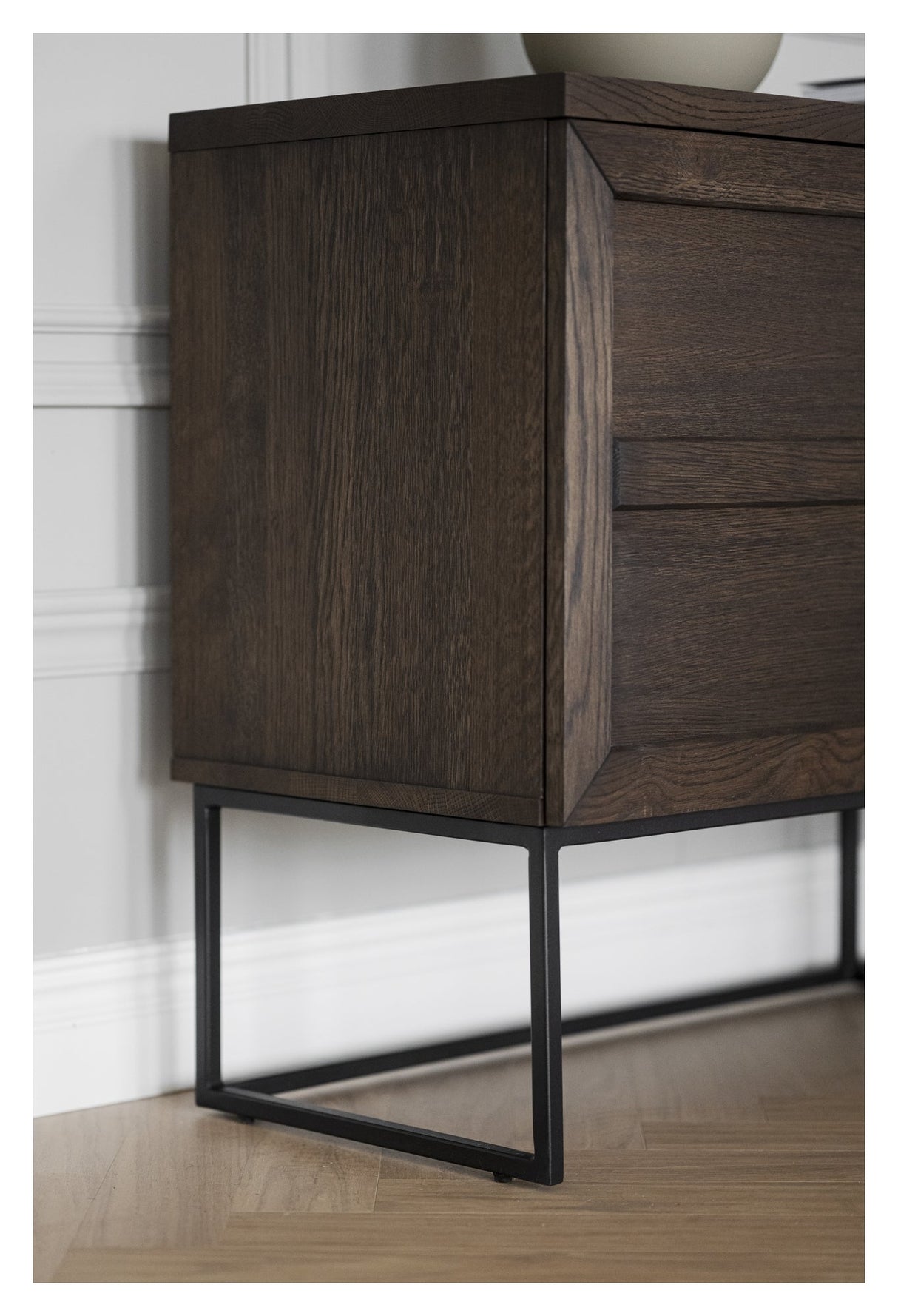 Everett, sideboards - oak/black