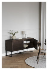 Everett, sideboards - oak/black