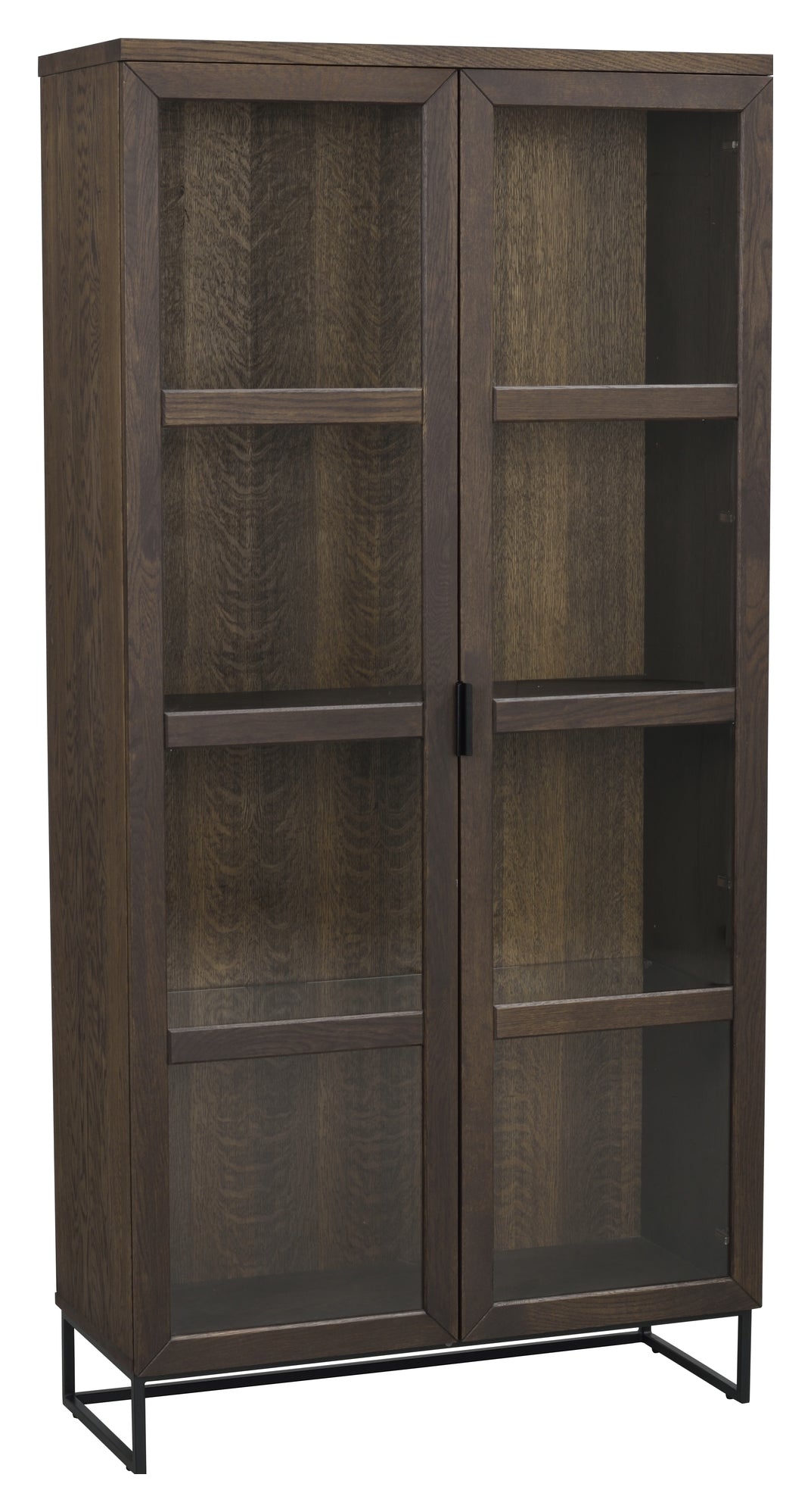 Everett, cabinet - oak/black