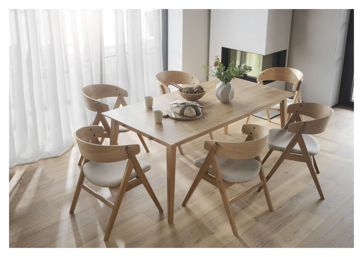 Filippa Dining Table - Oiled Oak 180x90