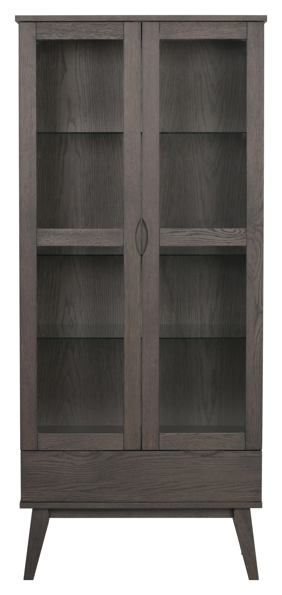 Filippa, wine cabinet - brown/oak