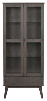 Filippa, wine cabinet - brown/oak