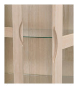 Filippa Vitrineskab, White Pigmented Oak