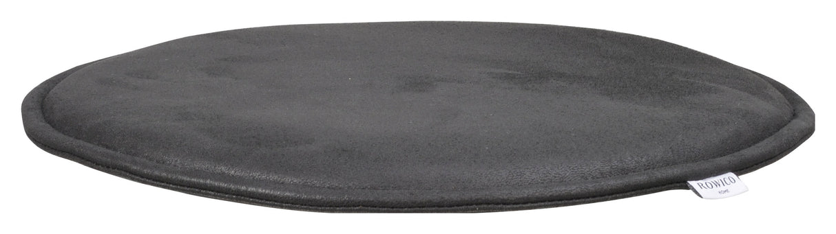 Fulton, seat cushion - black leather