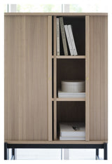 Haddington Cabinet - White pigmented oak