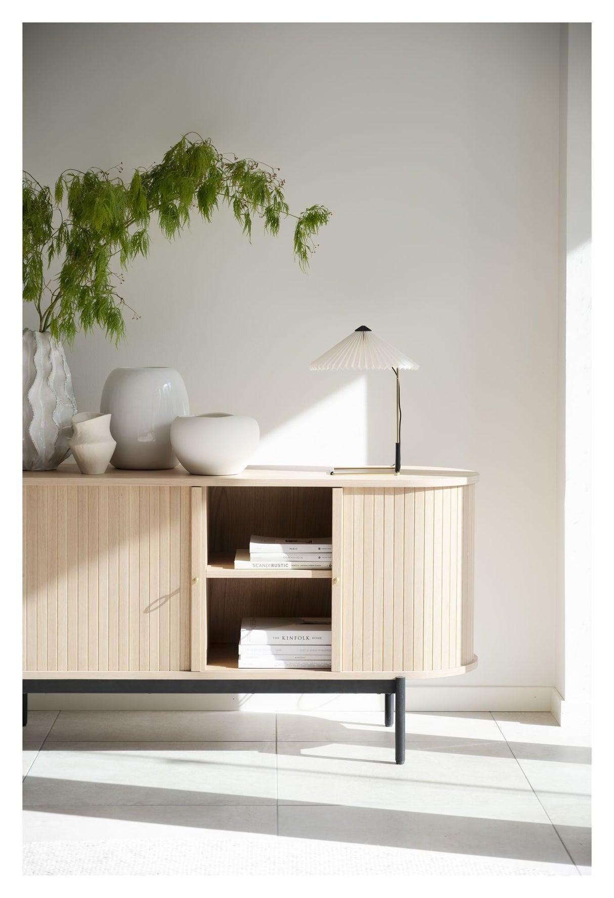 Haddington Sideboard - White pigmented oak