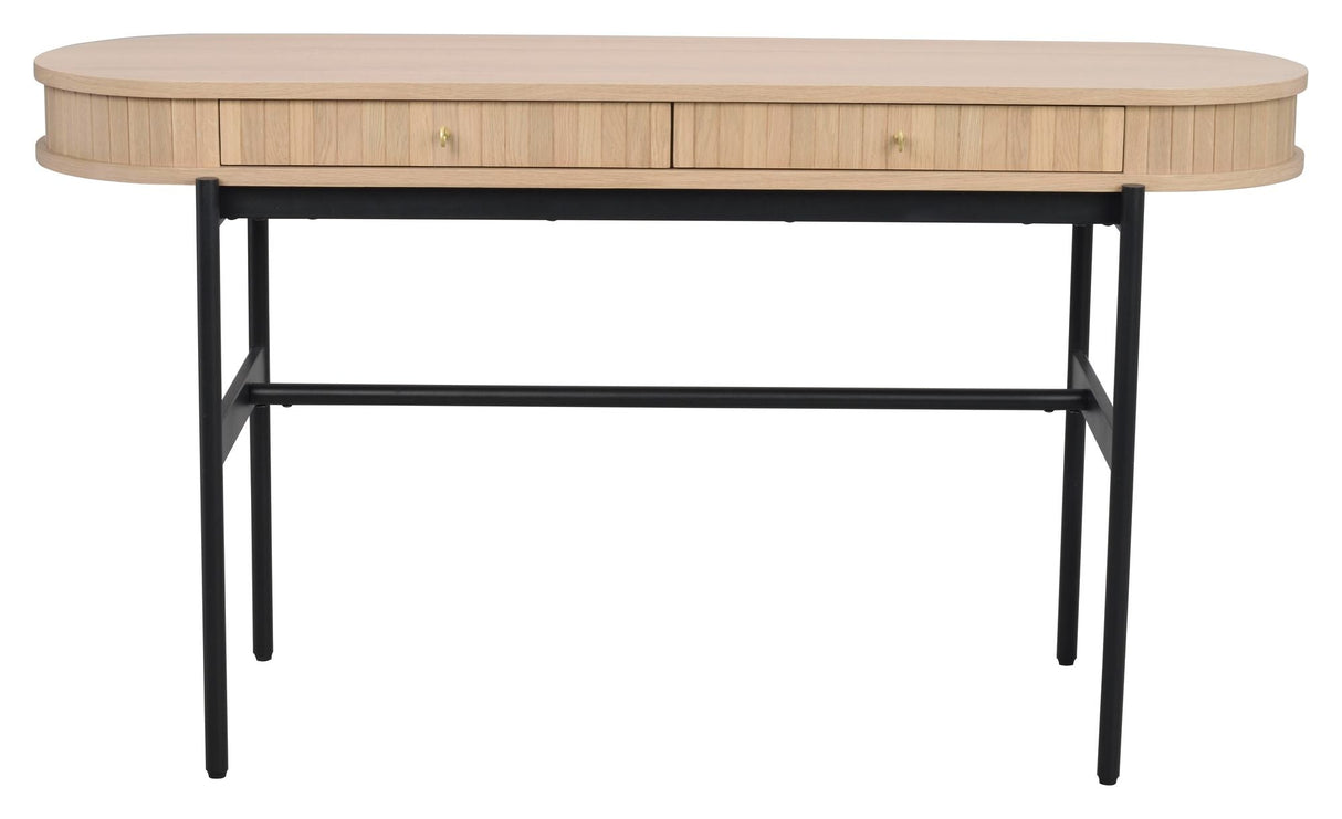 Haddington Desk - White Pigmented Oak