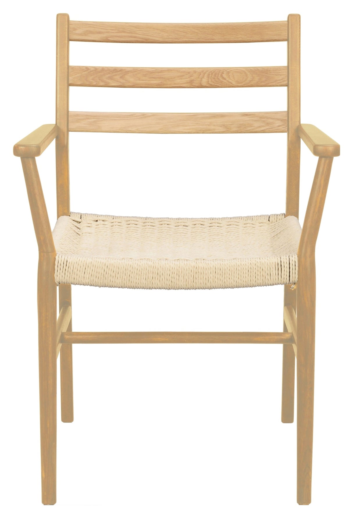 Harlan, dining chair w/armrests - oak