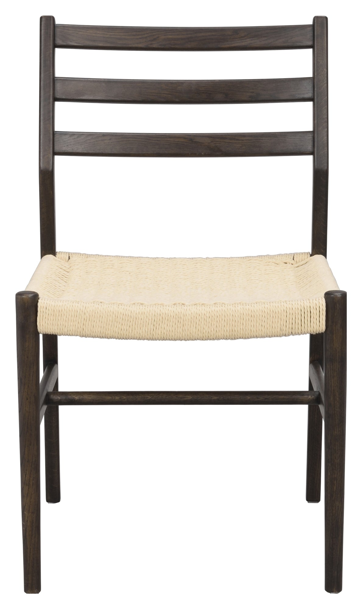 Harlan, dining chair - brown/oak