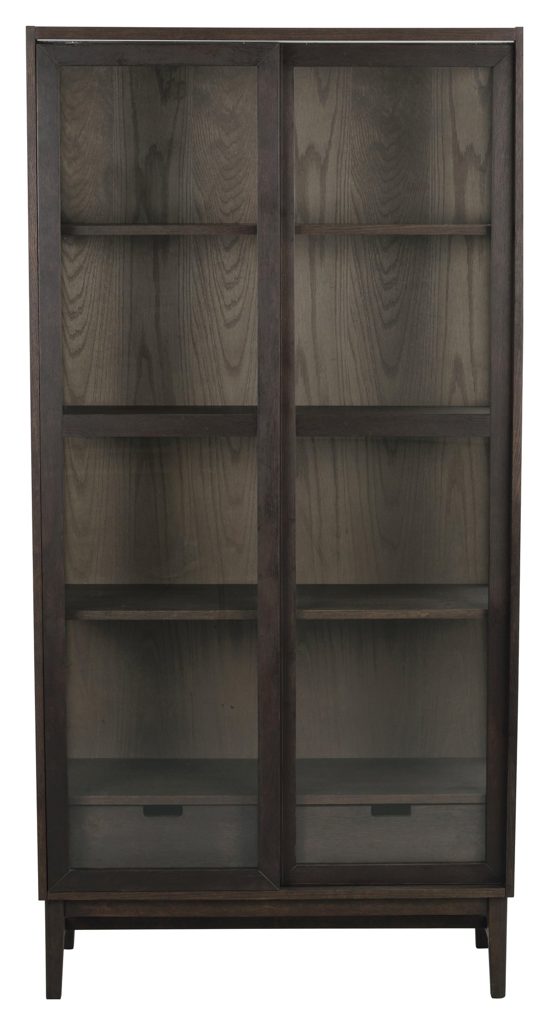 Hazelton, wine cabinet - brown/oak