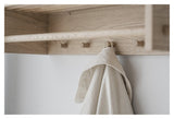 Hillmond, hat rack - light oak