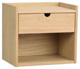 Hillmond, bedside table - oak