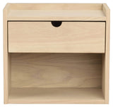 Hillmond, bedside table - light oak