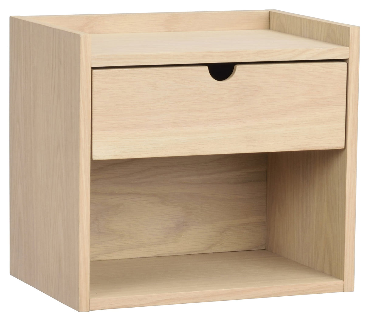 Hillmond, bedside table - light oak