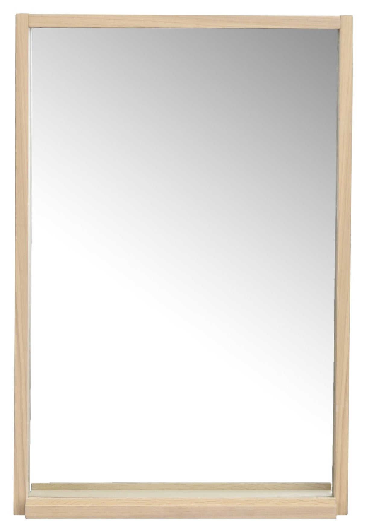 Hillmond, mirror 40x60 - light oak