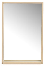 Hillmond, mirror 40x60 - light oak