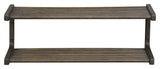 Inverness Hanging Shoe Shelf - Brown oak