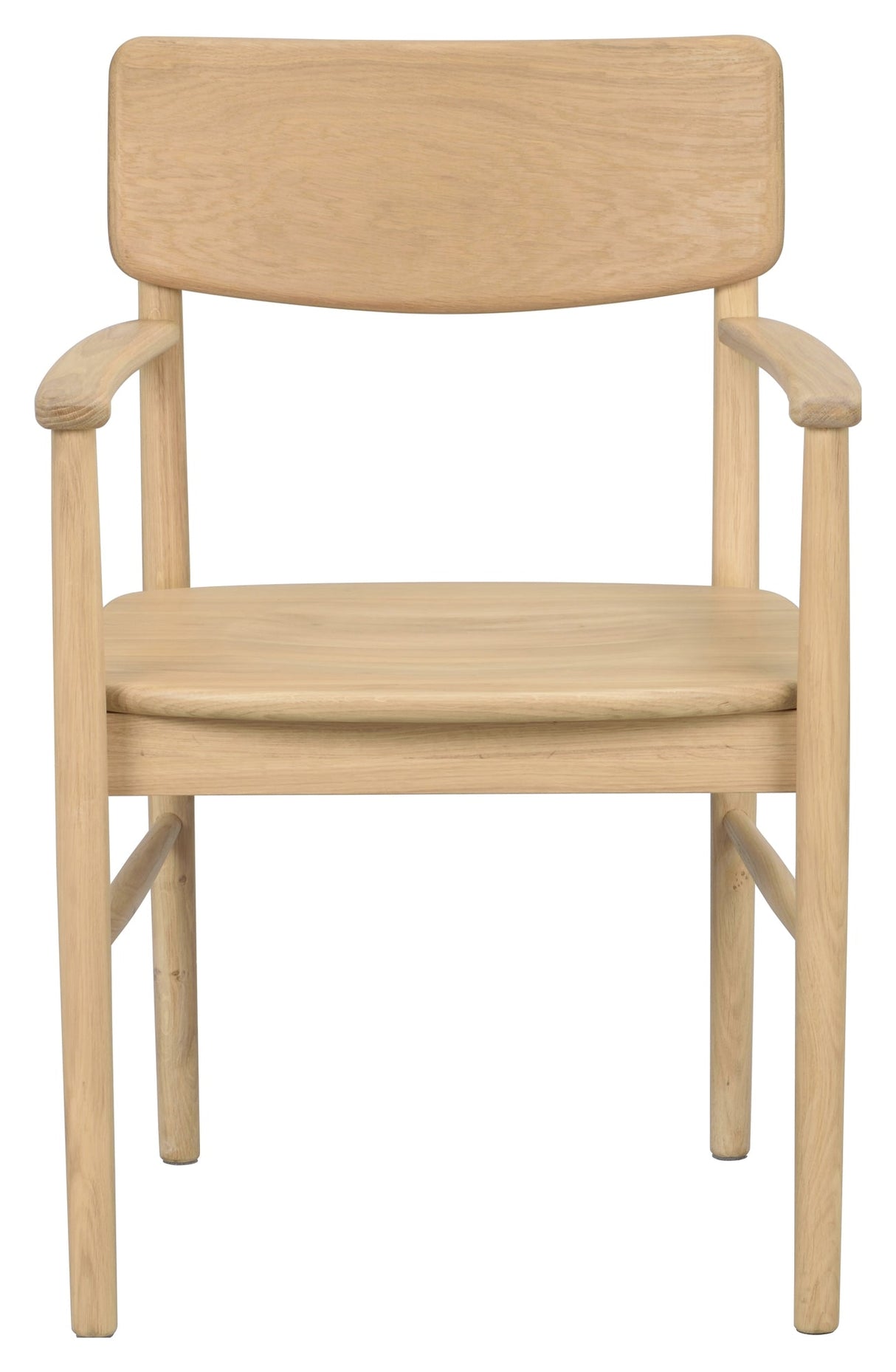 Maidstone, dining chair w/armrests - oak