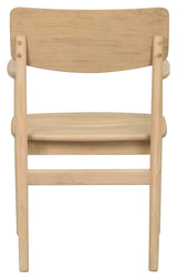 Maidstone, dining chair w/armrests - oak