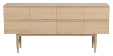 Moresby Sideboard - White pigmented oak